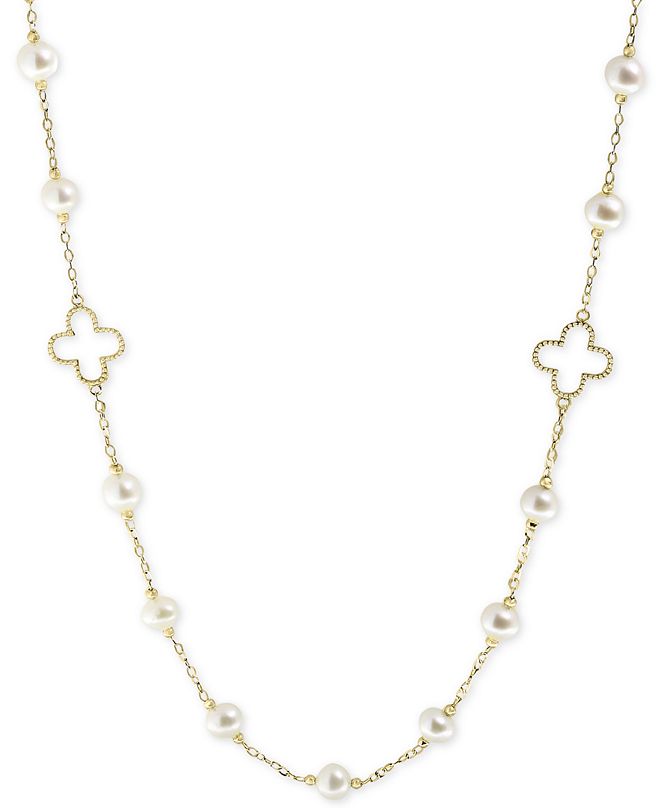 EFFY Collection Pearl by EFFY® White Cultured Freshwater Pearl (6mm) 32 ...