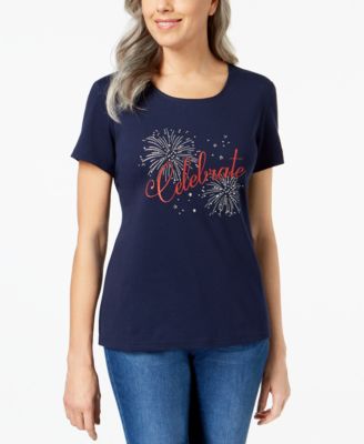 macy's karen scott tee shirts