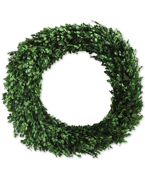 3r Studio Preserved Boxwood Wreath Reviews Macy S