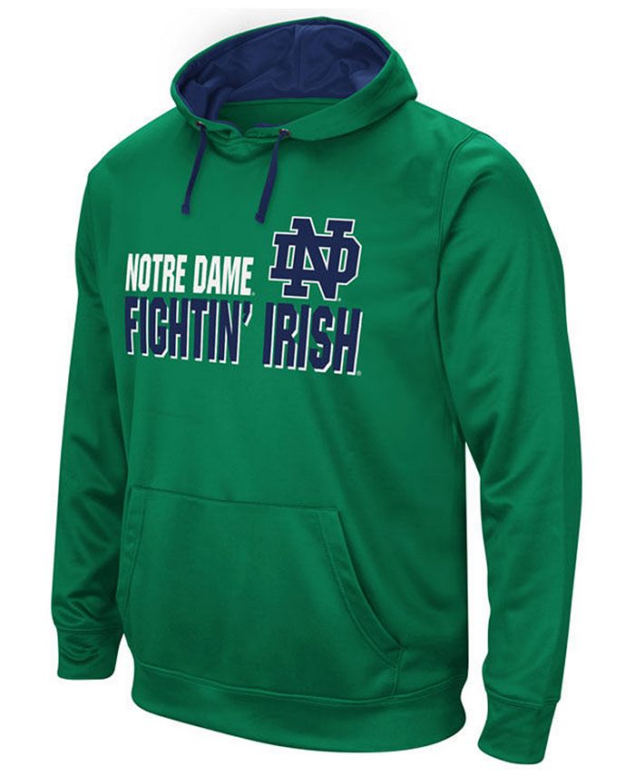Colosseum Men's Notre Dame Fighting Irish Stack Performance Hoodie - Macy's