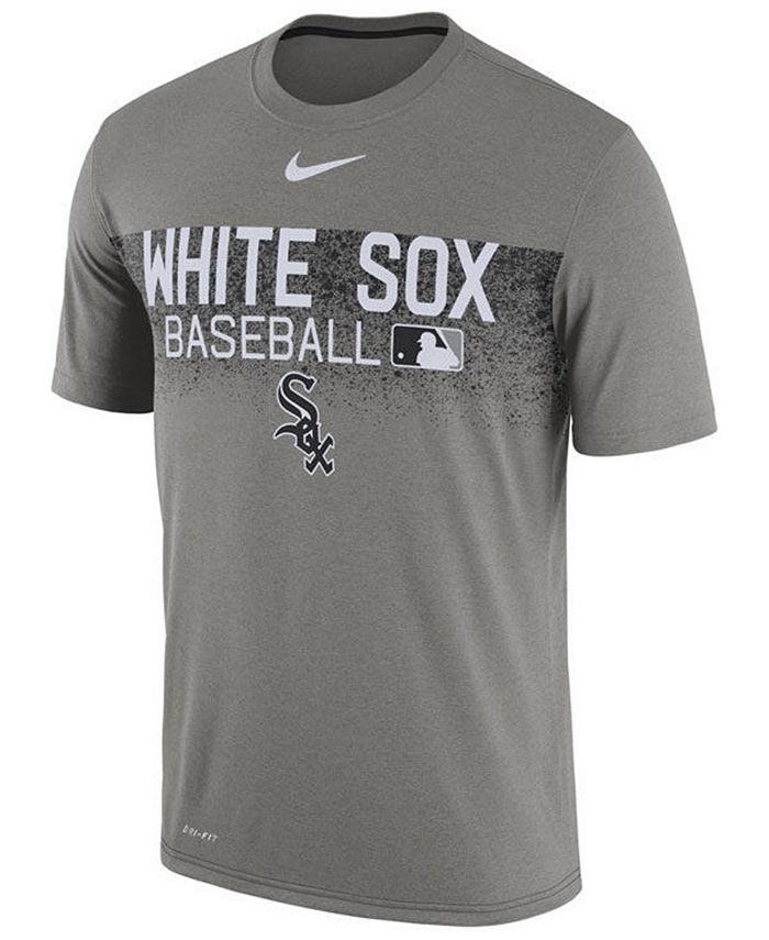 Nike Men's Chicago White Sox Authentic Legend Team Issue T-Shirt - Macy's