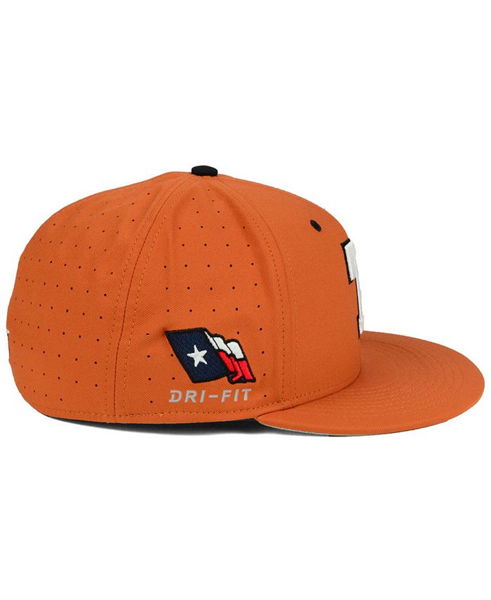 Nike Texas Longhorns Aerobill True Fitted Baseball Cap - Macy's