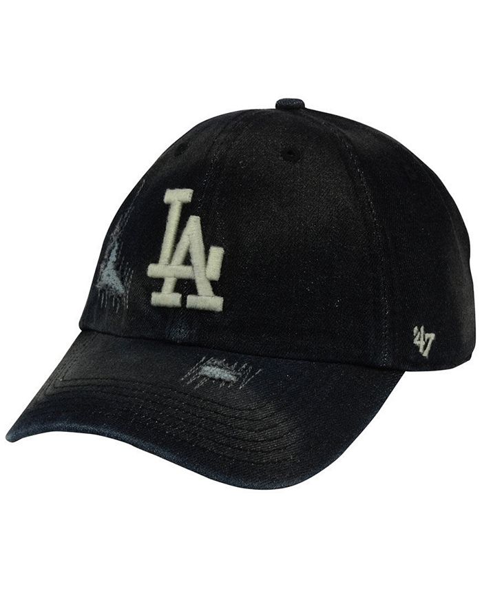 '47 Brand Los Angeles Dodgers Dark Horse CLEAN UP Cap - Macy's