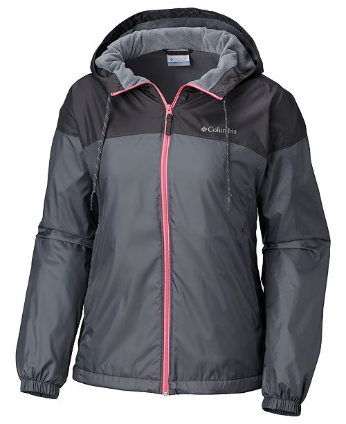 Columbia FleeceLined Windbreaker Jacket Jackets Women Macy's