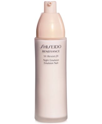 Shiseido Benefiance WrinkleResist24 Night Emulsion, 2.5 oz - Macy's