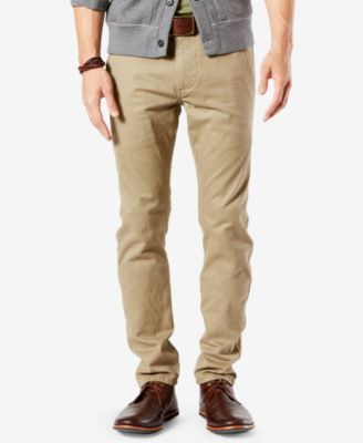 khaki pants skinny mens