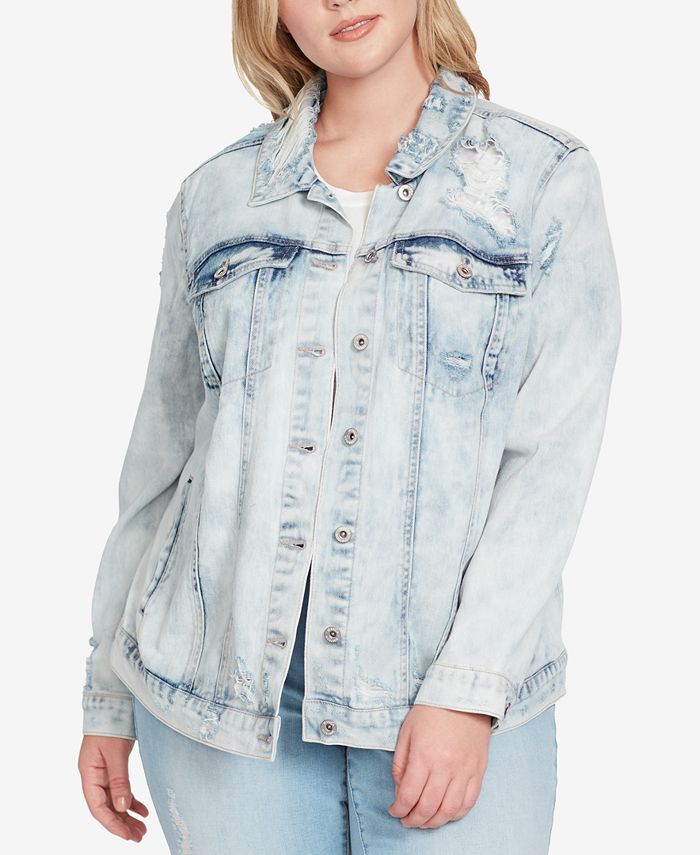 Macys denim jacket outlet