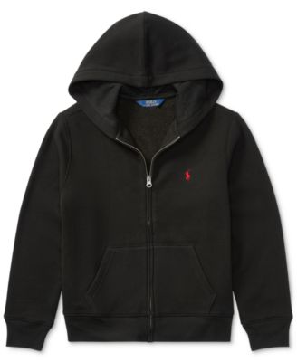 Big Boys Cotton Fleece Zip Up Hoodie