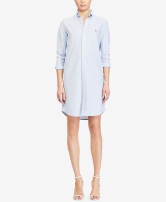 womens ralph lauren shirt dress