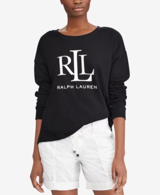 Lauren Ralph Lauren - Petite French Terry Cotton Sweatshirt