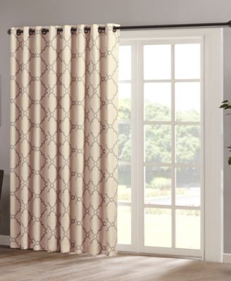 Saratoga Fretwork Grommet Window Treatments