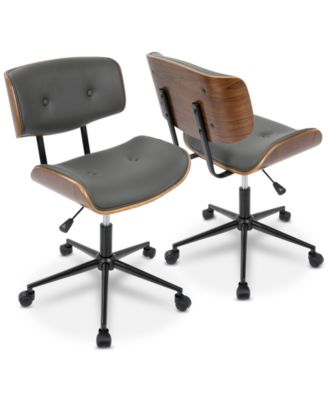 Lombardi Faux Leather Office Chair
