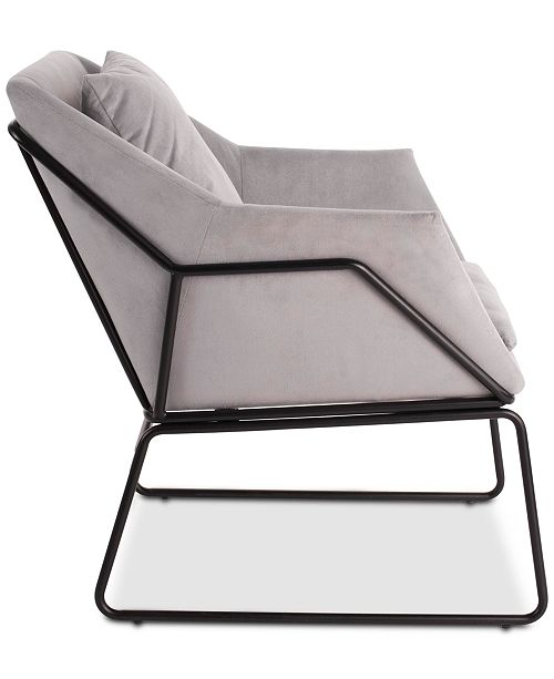 Elle Decor Odile Accent Chair & Reviews Chairs Furniture Macy's