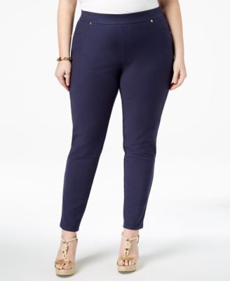 michael kors twill leggings