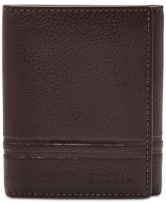 Men's Wilder Leather Tri-Fold Wallet