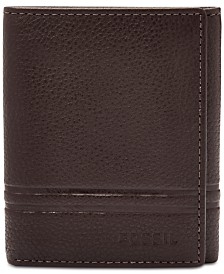 Fossil Men's Leather Trifold Wallet for Men