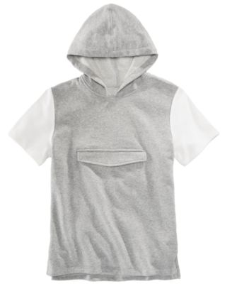 boys hooded t shirt