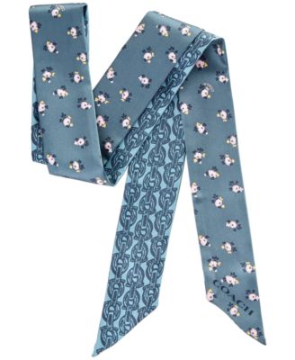 COACH - Chain Monogram Skinny Scarf
