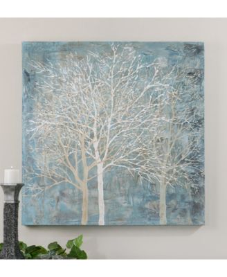 Muted Silhouette Canvas Wall Art