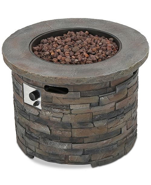 Noble House Hunter Gas Fire Pit Reviews Furniture Macy S
