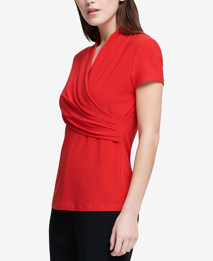 DKNY Ruched Top Macy's