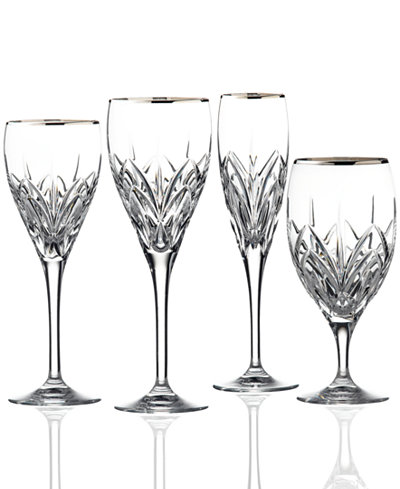 Marquis by Waterford Stemware, Caprice Platinum Collection