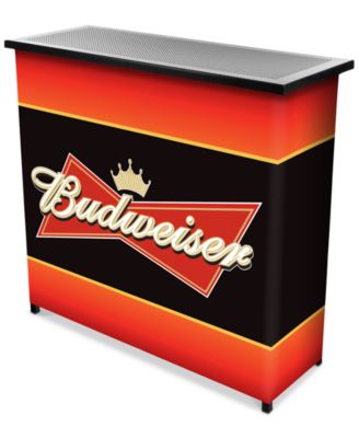 Furniture - Budweiser Metal Table, Quick Ship