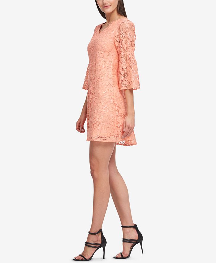 DKNY Lace A-Line Dress, Created for Macy's - Macy's