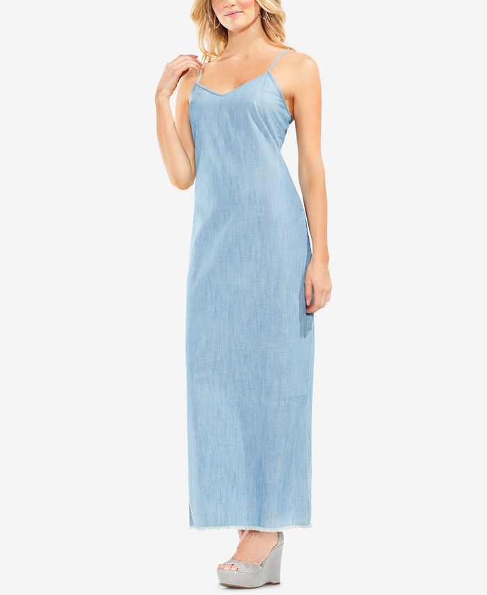 Vince camuto outlet chambray dress