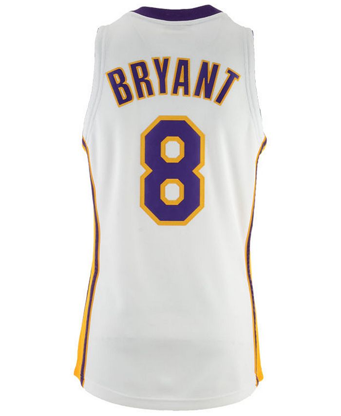 Mitchell & Ness Men's Kobe Bryant White Los Angeles Lakers 2003-04 Hardwood  Classics Authentic Jersey - Macy's