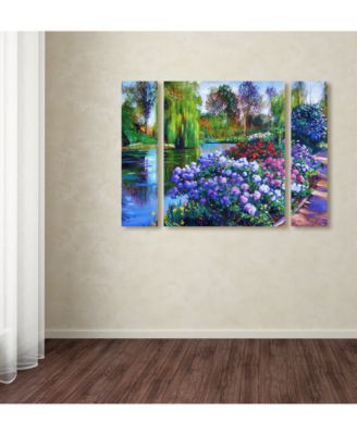 Trademark Global David Lloyd Glover 'Promise of Spring' Multi Panel Art Set Large - 25" x 30" x 2"