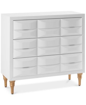 Furniture - Rubrix 3-Drawer Chest, Quick Ship