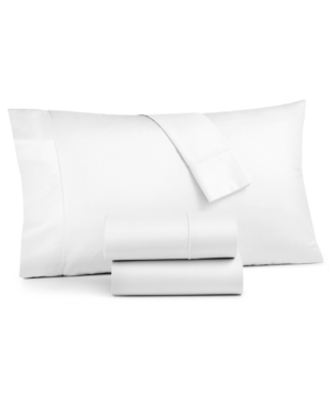 Charter Club Sleep Cool 400 Thread Count Hygrocotton Sheet Set, Twin, Exclusively At Macy's In White