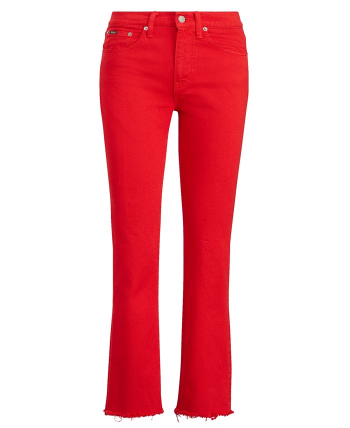 Polo Ralph Lauren Chrystie Kick Flare Crop Jeans & Reviews - Jeans ...