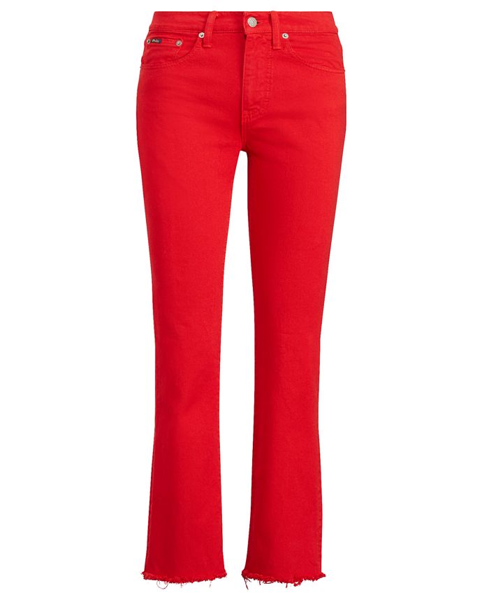 Polo Ralph Lauren Chrystie Kick Flare Crop Jeans & Reviews - Jeans ...