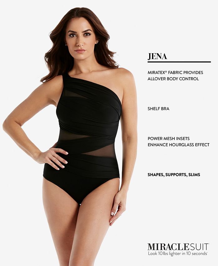 Miraclesuit Network Jena One Shoulder Allover Slimming One Piece 