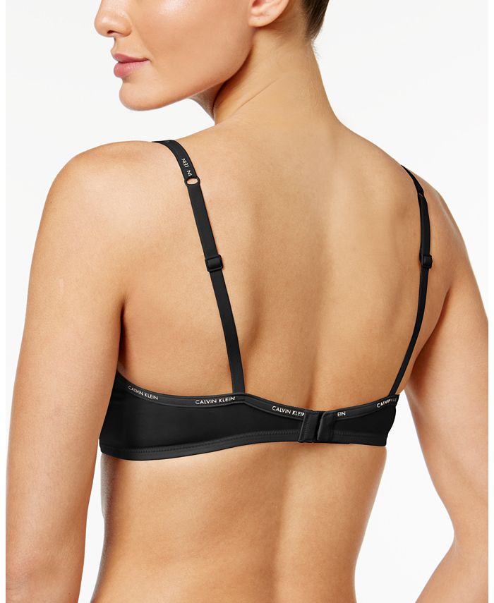 Calvin Klein Sheer Marquisette Underwire Unlined Demi Bra Qf1680 And Reviews Bras And Bralettes 