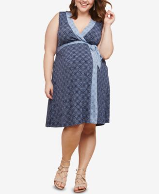 macy's plus size maternity clothes