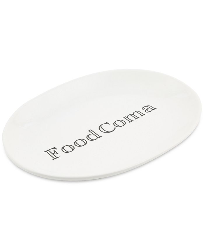 Thirstystone CLOSEOUT! Ceramic Food Coma Platter Macy's