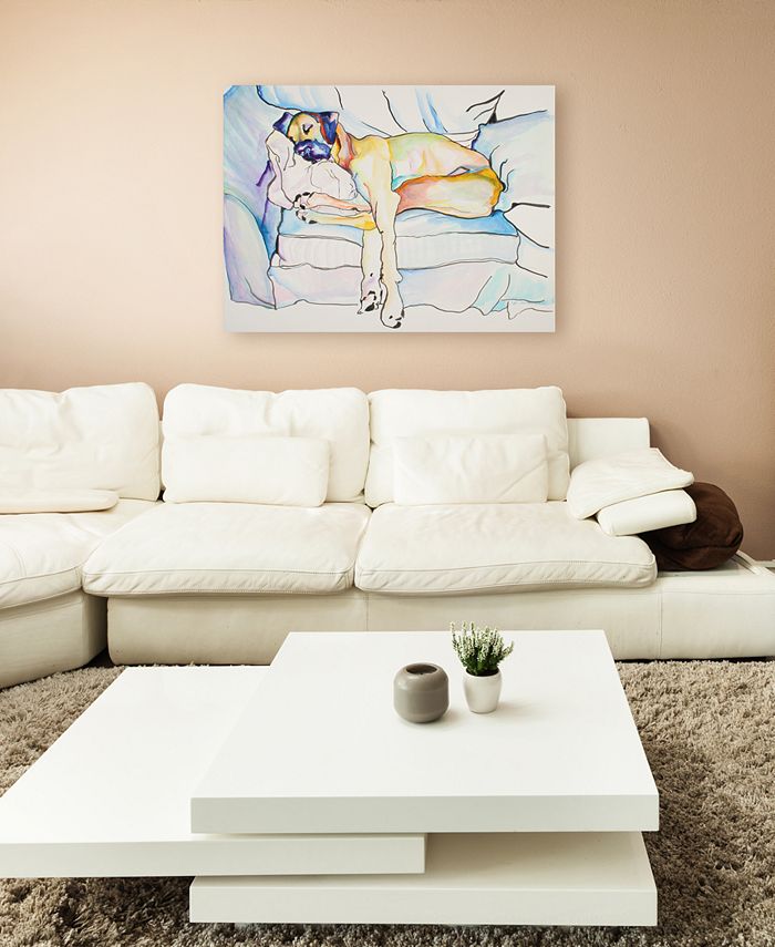 Trademark Global - Pat Saunders-White 'Sleeping Beauty' 26" x 32" Canvas Wall Art