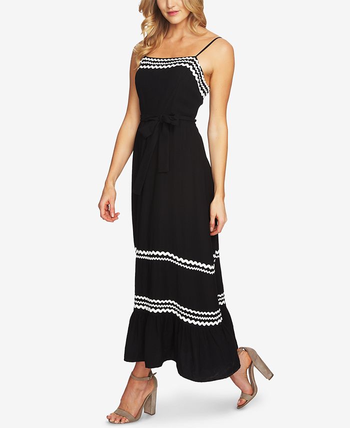 CeCe Embroidered Maxi Dress Macy's