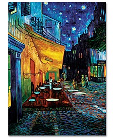 Vincent van Gogh 'Cafe Terrace' Canvas Art - 47" x 35"