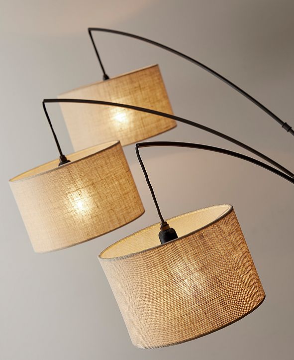 Adesso Trinity Arc Floor Lamp & Reviews - All Lighting ...