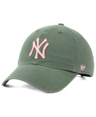 pink chocolate yankees hat