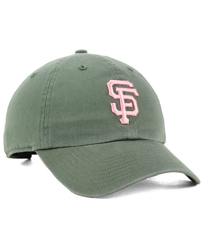 '47 Brand San Francisco Giants Moss Pink CLEAN UP Cap - Macy's