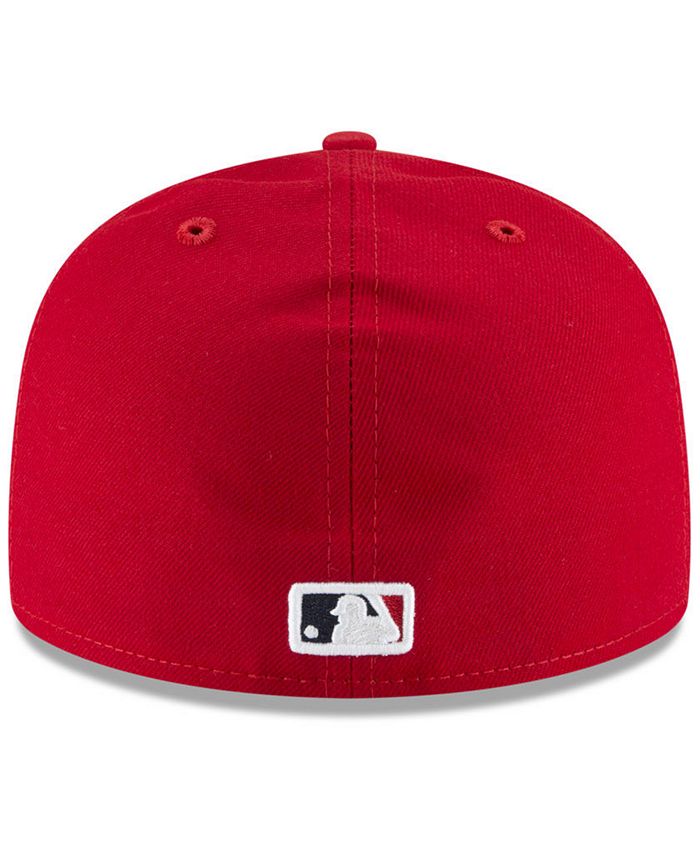 New Era Los Angeles Angels Authentic Collection 59FIFTY Fitted Cap - Macy's