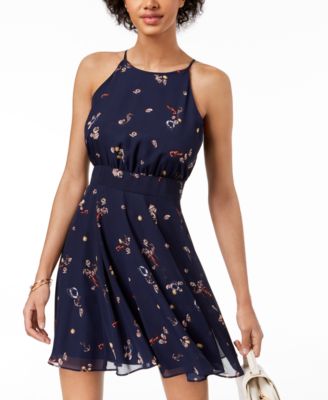 macy's fit and flare dress