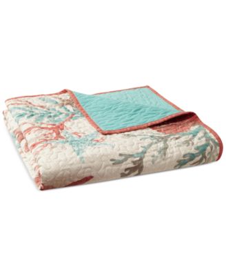 Pebble Beach Quilted Reversible Throw, 50" x 70"
