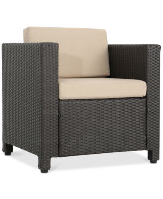 Noble House - Madison Outdoor Club Chair (Set of 2), Quick Ship