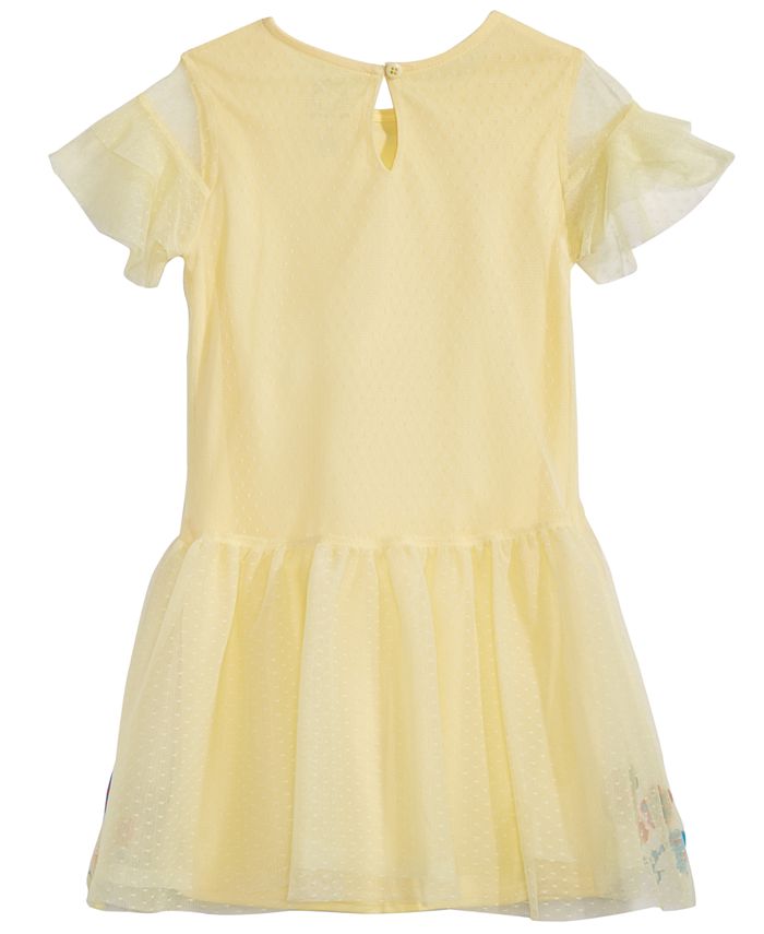 Hello Kitty Toddler Girls Graphic-Print Swiss Dot Dress - Macy's